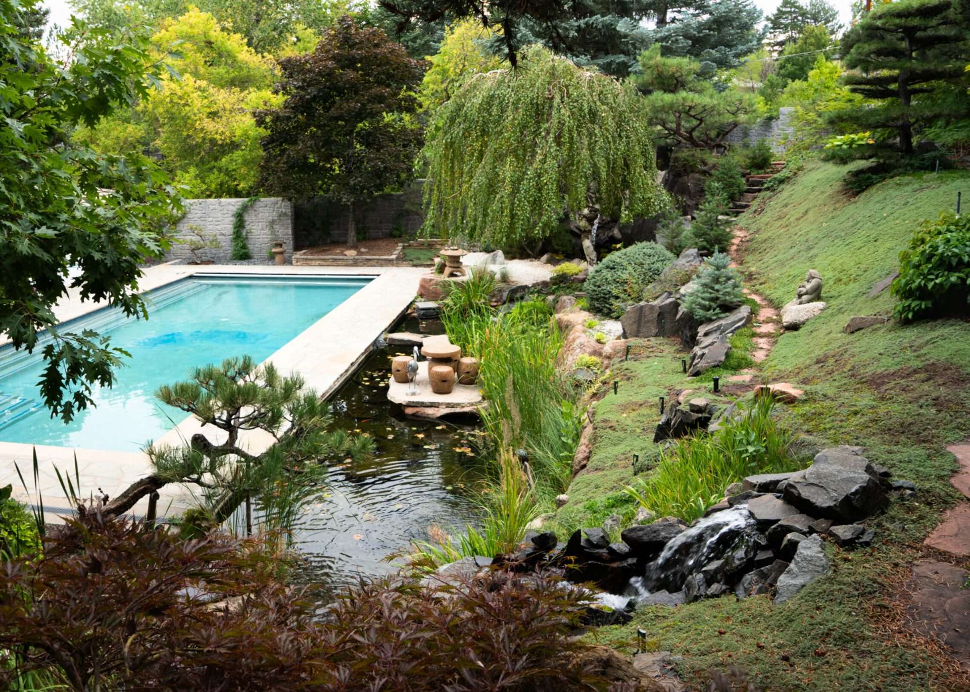 Flourish fine gardening pool and pond